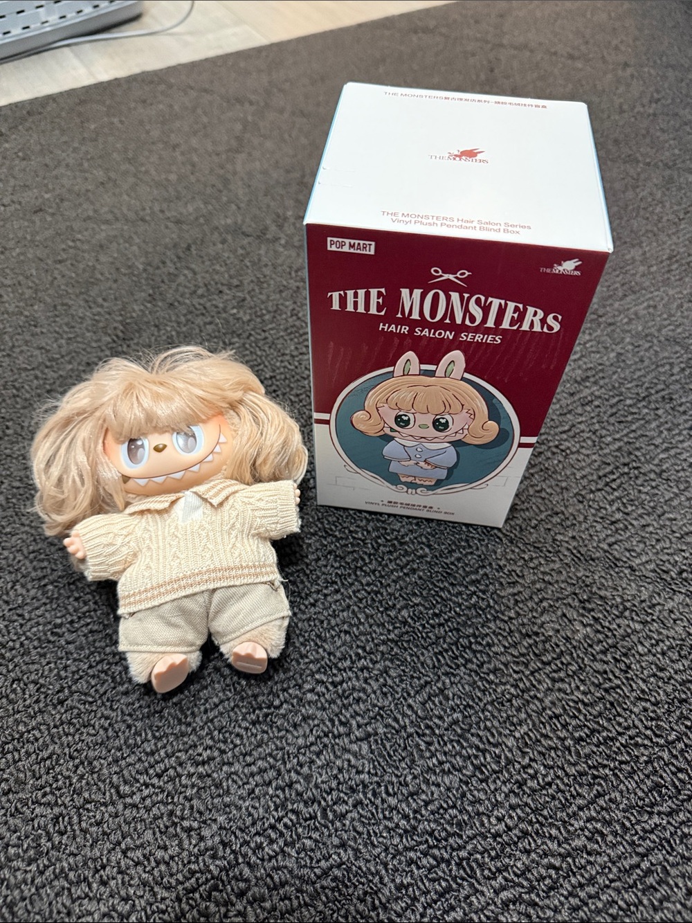 The Monsters Plush Doll - Beige Hair Salon Series